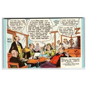 Mutoscope 1944 Julia Dahling Comic Card 9 Louis F Dow